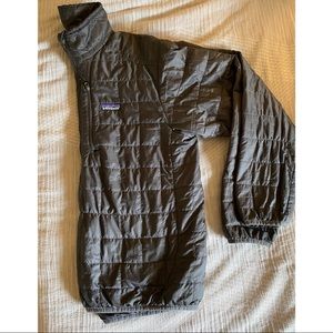 Men’s Dark Gray Patagonia Nanopuff 1/4 Zip